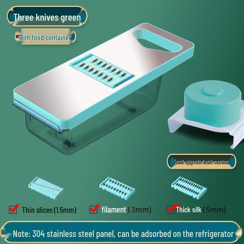 Многофункциональная овощерезка и терка из нержавеющей стали для овощей и картофеля