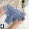 FINETOO 4Pcs Sexy Floral Lace Panties Women Briefs Low Waist Soft Lingerie Comfortable Female Underwears Girls Intimates Panties