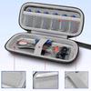 Мужская коробка для хранения бритвы Водонепроницаемый дорожный чехол для бритвы из ЭВА Сетчатый карман Сумка для бритвы Защитный чехол Дорожная коробка на молнии для бритвы