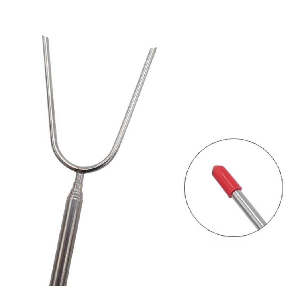 Нержавеющая сталь принадлежности для кемпинга шампуры для барбекю инструменты для барбекю палочки для жарки телескопические вилки для барбекю