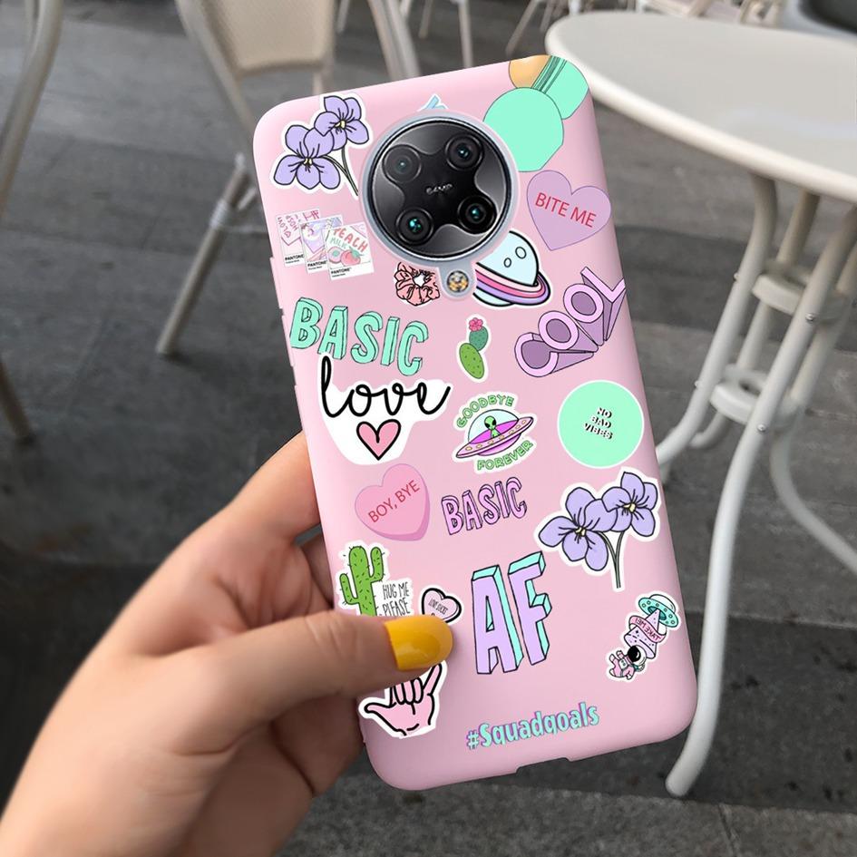 Для Xiaomi Poco F2 Pro Чехол Новый Модный Рисунок Funda Мягкая Силиконовая Задняя Крышка Для Xiomi Poco F2 Pro Чехол Для Телефона PocoF2 Pro Coque