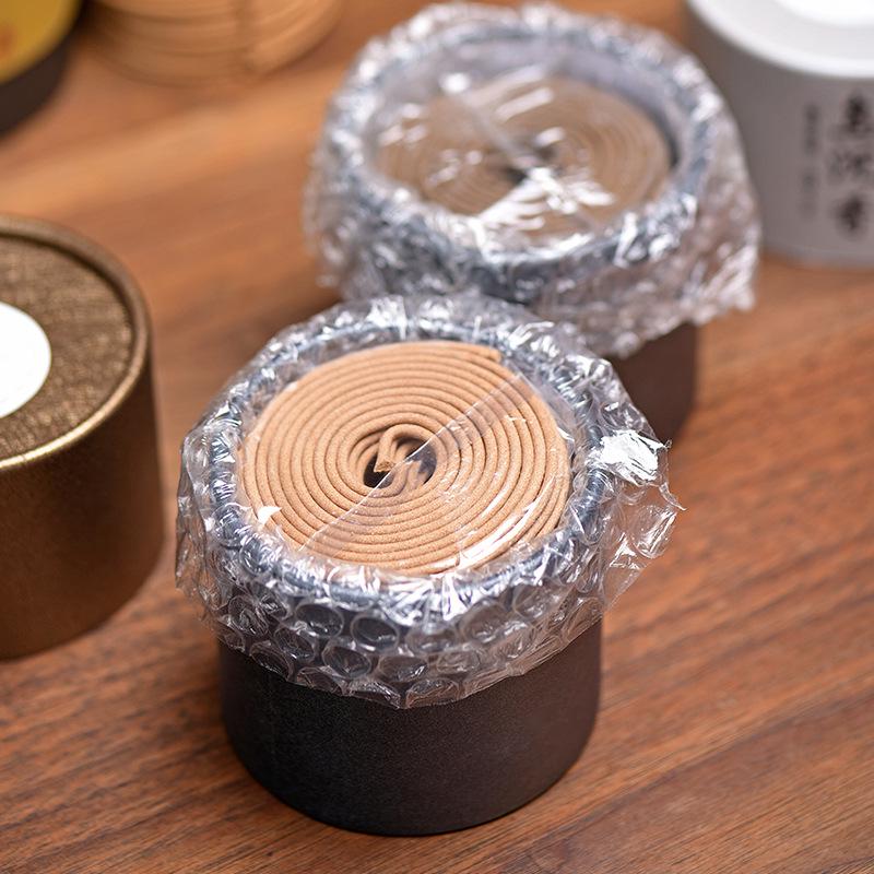 Heaven & Earth 4-Hour Coil Incense: Laoshan Sandalwood & Agarwood Aroma Diffuser for Indoor Spaces