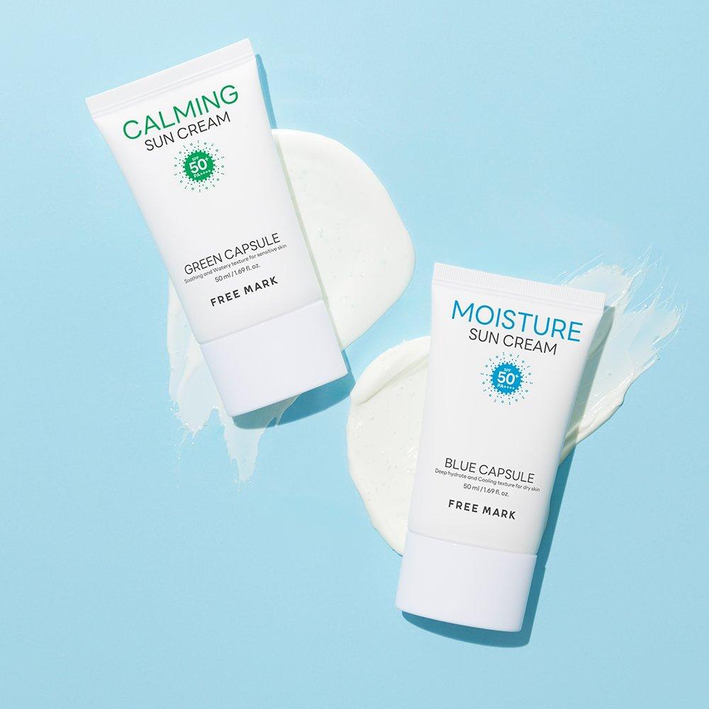 Green Capsule Calming Sun Cream 50ml (SPF 50+, PA++++)