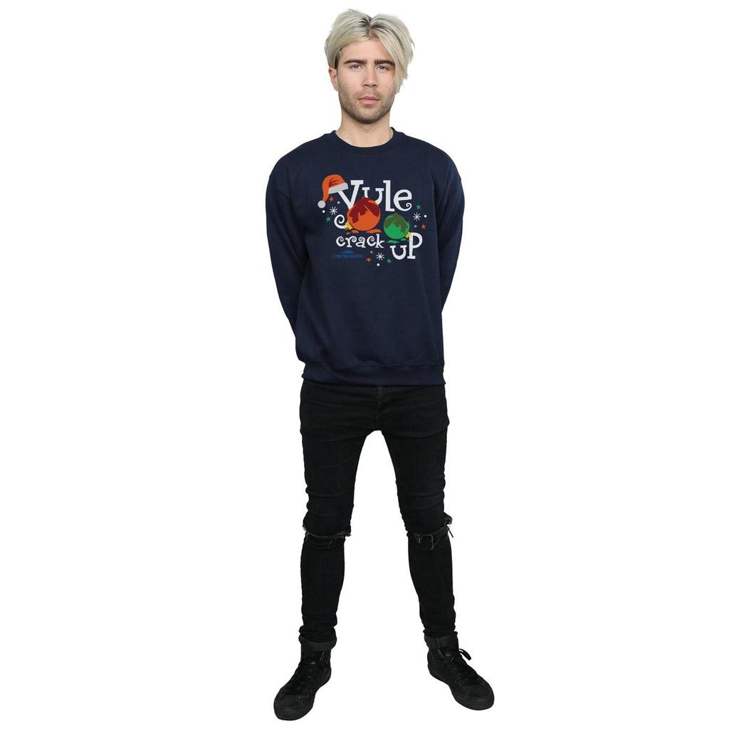 National Lampoon´s Christmas Vacation Mens Yule Crack Up Sweatshirt