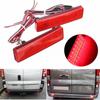 2× Rear Bumper Reflector Lamp 9160858 For Renault Master 1999-10 Trafic 2001-up