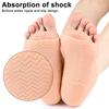 1 пара чехлов-протекторов для пяток, облегчающих боль при подошвенном фасциите, мозолях, трещинах на пятках, пяточных шпорах, нескользящие, дышащие, для мужчин и женщин
