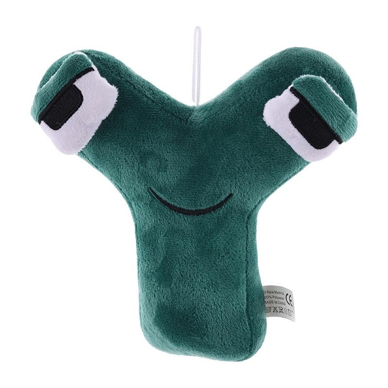 Плюшевая игрушка-подушка в виде русской буквы из Alphabet Lore для детей, мягкая и приятная на ощупь кукла-мягкая игрушка