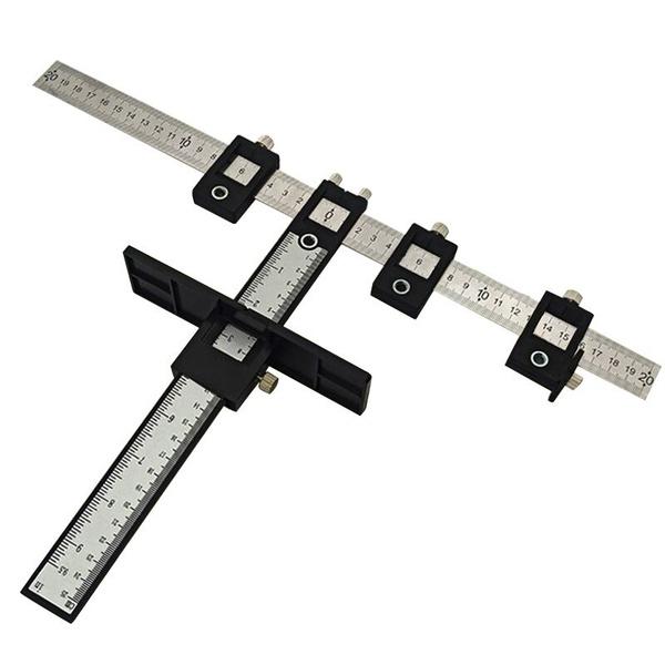 Локатор пуансона, направляющая втулка для сверла, ящик для шпонки, инструмент для установки деревообработки