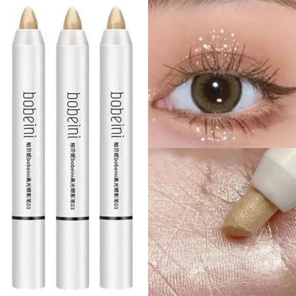 Eyeshadow Pencil High Light Contouring Reclining Silkworm Pen Pearl Shimmer Waterproof Natural Brightening Eyeshadow Stick Lasting Setting Makeup