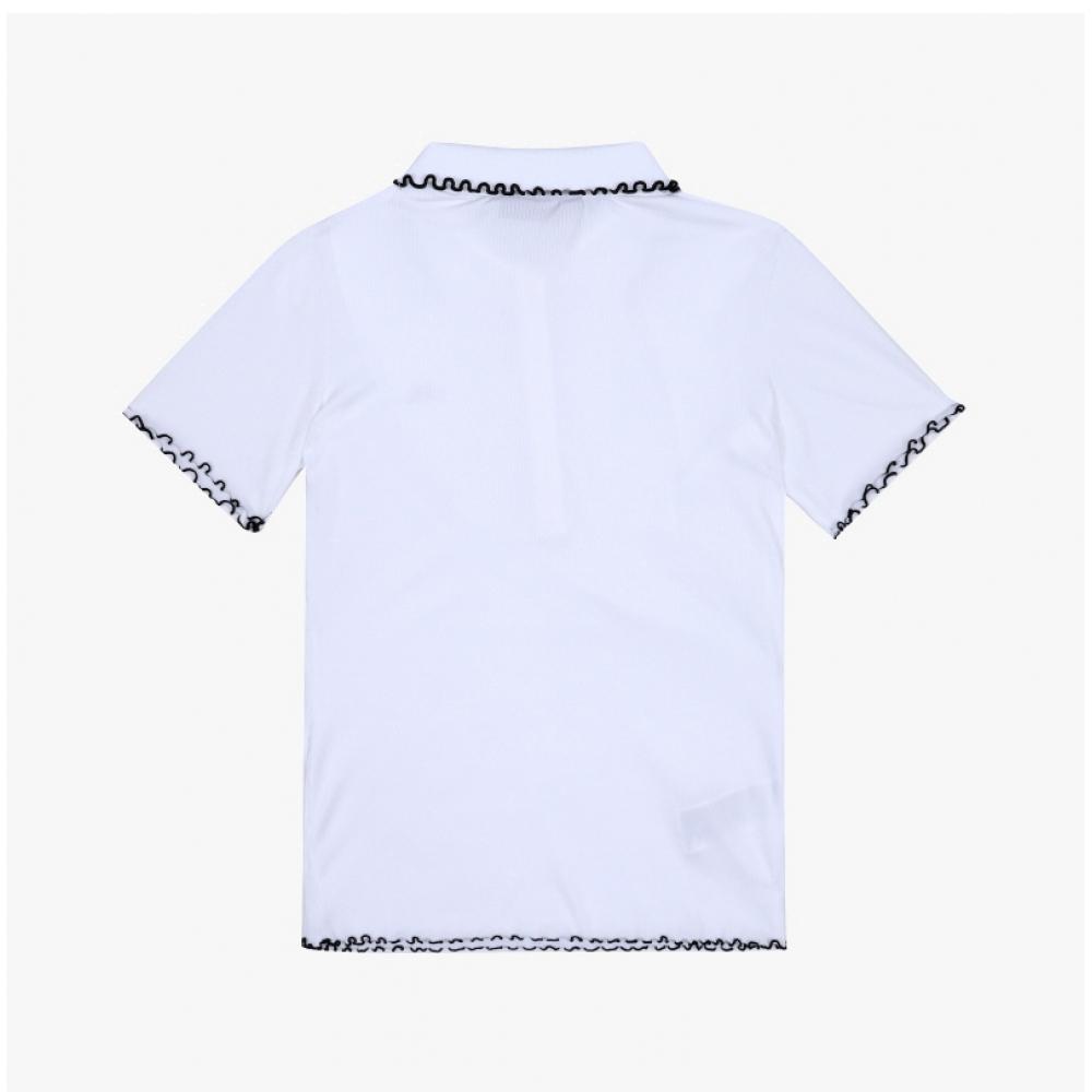 J.lindeberg MariTa Топ Поло Женский С Коротким Рукавом T gwjT10724 0000