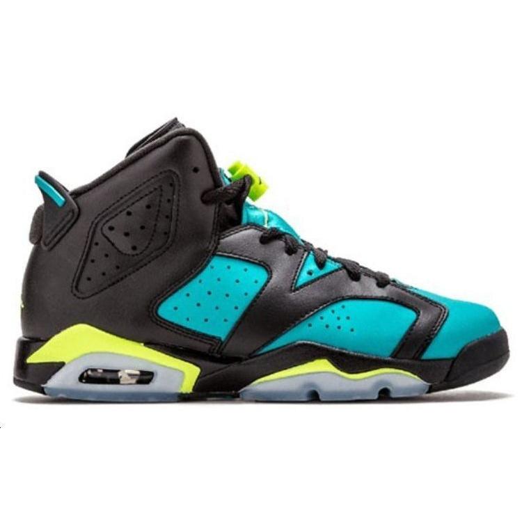 (GS) Air Jordan 6 Retro 'Turbo Green' Kids' 543390-043