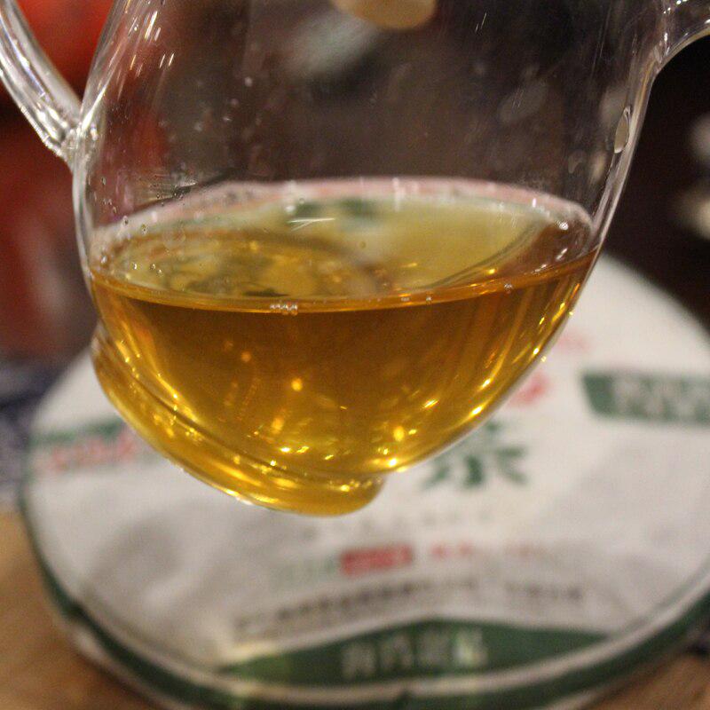 2014/2015yr Yunnan Haiwan Old Comrade 9948 Batch 141 Raw Puer Tea 357g