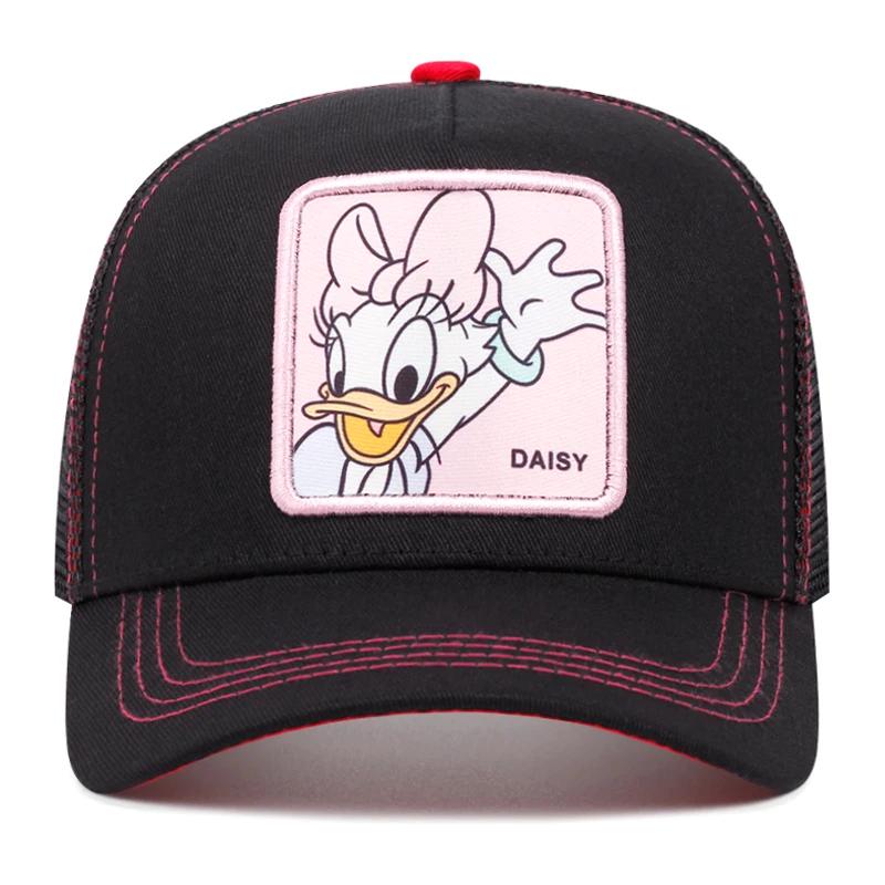 Высококачественный Бренд Аниме Мультфильм Snapback Хлопковая Бейсболка Мужская Женская Хип-Хоп Папа Сетчатая Кепка Тракер Дропшиппинг