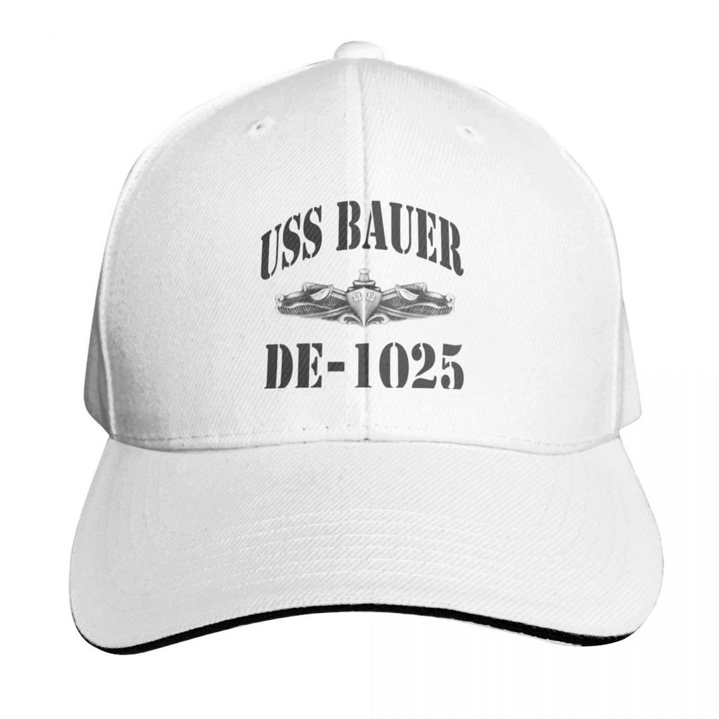 Uss Bauer De1025 Ships Store Baseball Cap Outdoor Golf Running Hiking Summer Beach Travel Streetwear Hip Hop Trendy