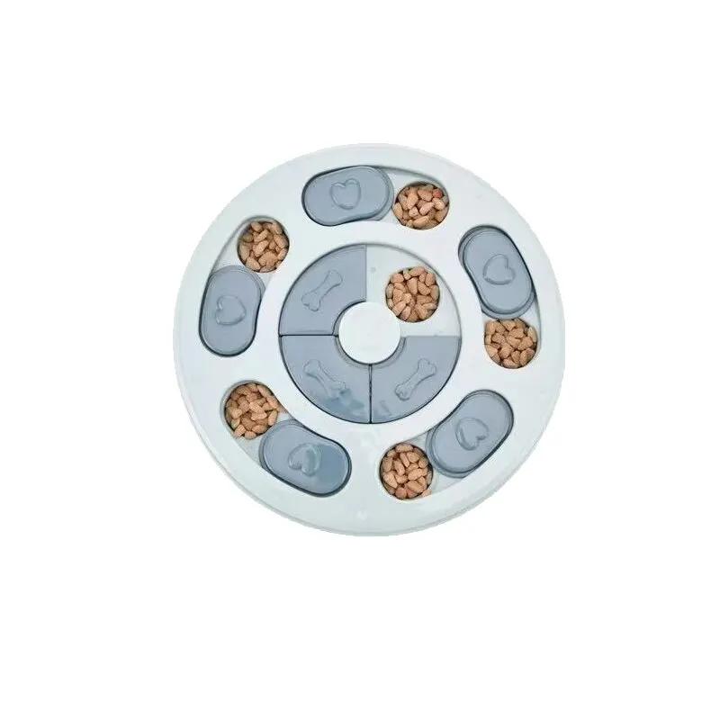 Кормушка для домашних животных, развивающие игрушки для собак, интеллектуальный диспенсер для еды для щенков, интерактивные развивающие игрушки для кормления