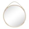 Malo Mirror Ø50cm Natural Rattan.