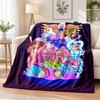 Lady Gaga Flannel Throw Blanket Soft Warm Cozy For Sofa Bed Indoor Home Bedroom Use