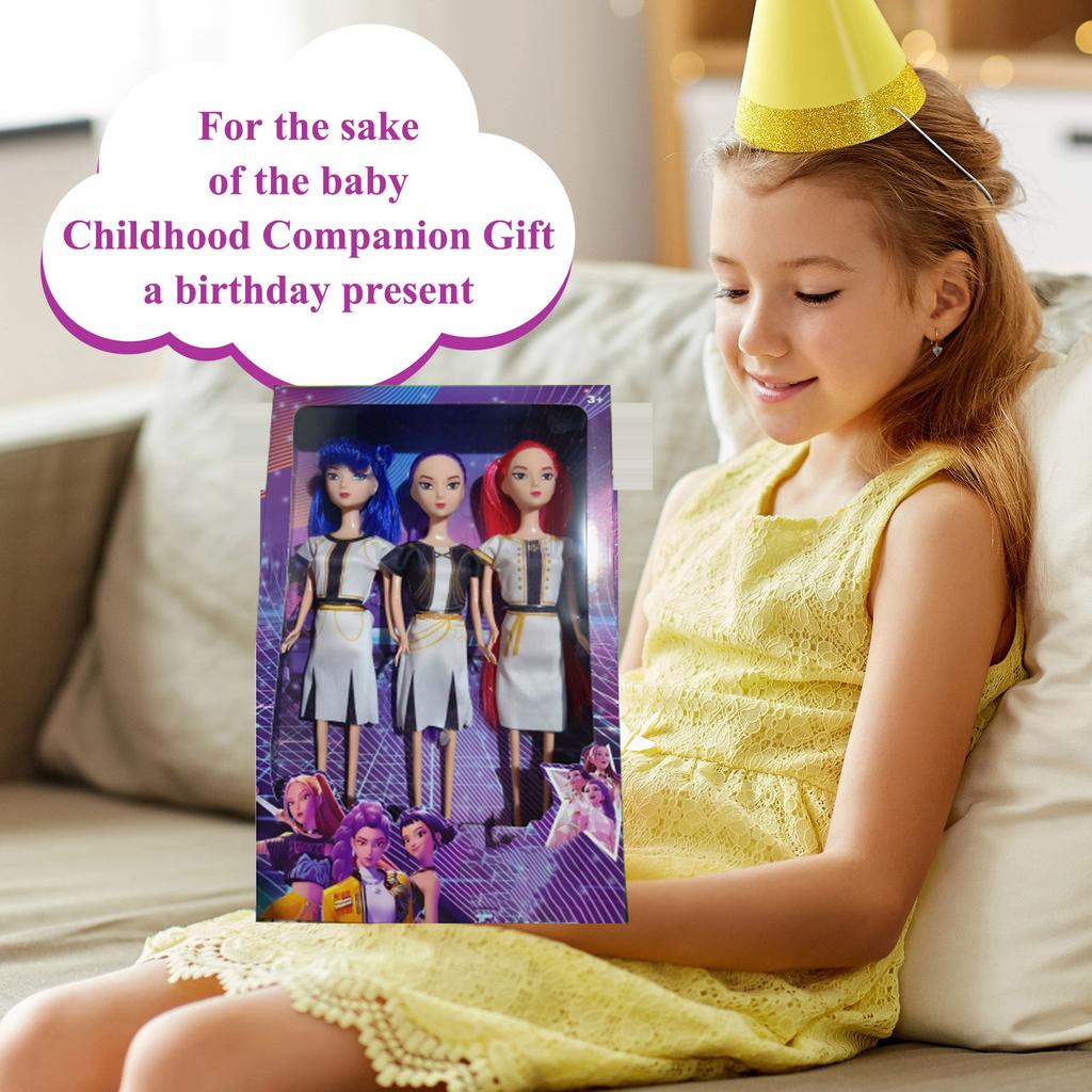 Коллекция модных пластиковых кукол с уникальными стильными нарядами и красочными прическами. Идеальный подарок для детей, чтобы и творить.