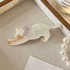 Colorful Acetic Acid Hair Clip Cartoon Cat Duckbill Clip Cute Cat Hair Clip  Daily