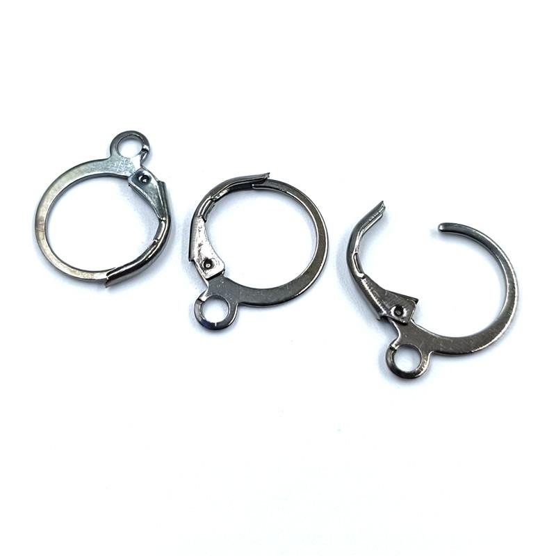 13*16 мм Новые Крючки-карабины Сплав Золотисто-Серебристый 20 Штук DIY Для Сережек Ювелирная Фурнитура Ювелирные Аксессуары