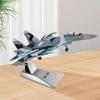 1/100 SU35 Diecast Aircraft Airplane with Display Stand Fighter Ornaments