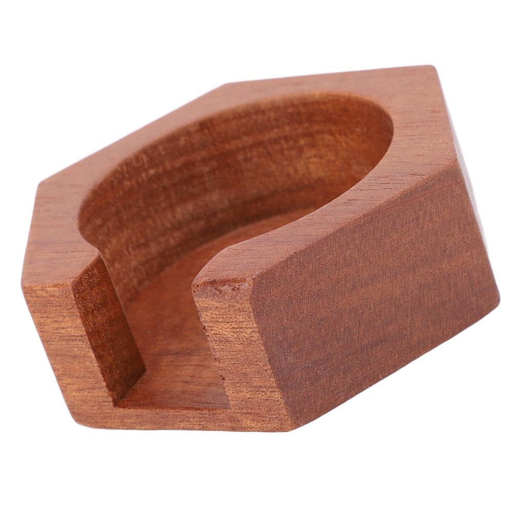 Solid Wood Coffee Filter Container Polished Surface Coffee Filter Paper Storage Home Use