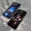 Чехол для телефона D-Date With Death M-Mangas Черный Матовый Ударопрочный Чехол Для iPhone 17,16,15,14,13,12,11Pro,XS,Max,Plus,Mini,SE4,E