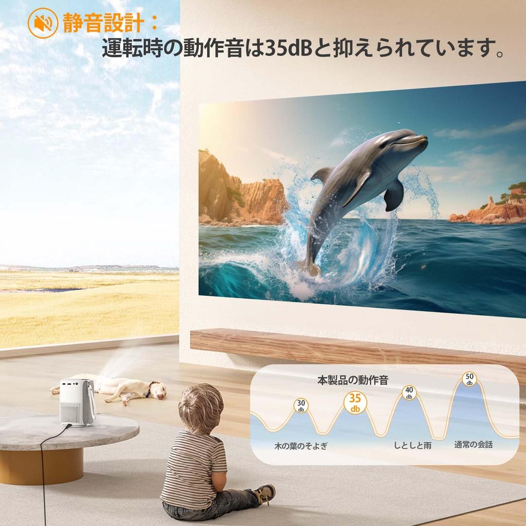 Инновационный бесшумный проектор ONOAYO для дома 28000LM, высокая автоматическая трапеция, электрический, большой потолок, подарок на 3 года AY2Pro [проектор 2024 года] Использование,