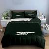Black Bedding Set w/ Cannon Bedding set (1 duvet cover, 2 pillowcases, duvet not included)