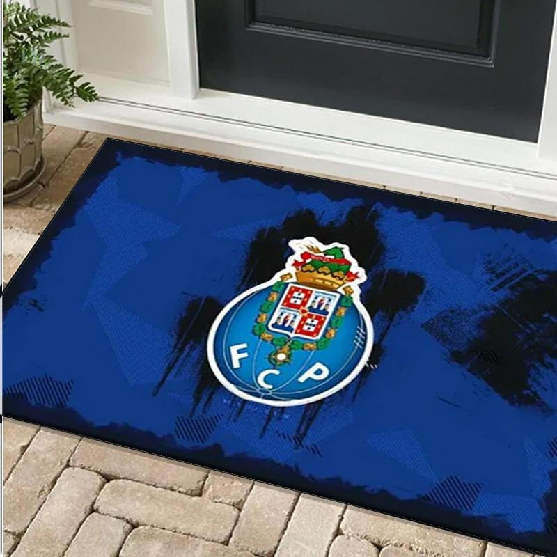 Fc Porto Crest Design Carpet, Chair Rug,Rug for Office Bedroom living rooms, Doormat decor Fan Gift Christmas Gift