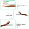 BHBL 4 Rolls Double-Sided Copper Foil Tape for Stained Glass, Copper Tape Conductive Adhesive for Stain Glass
