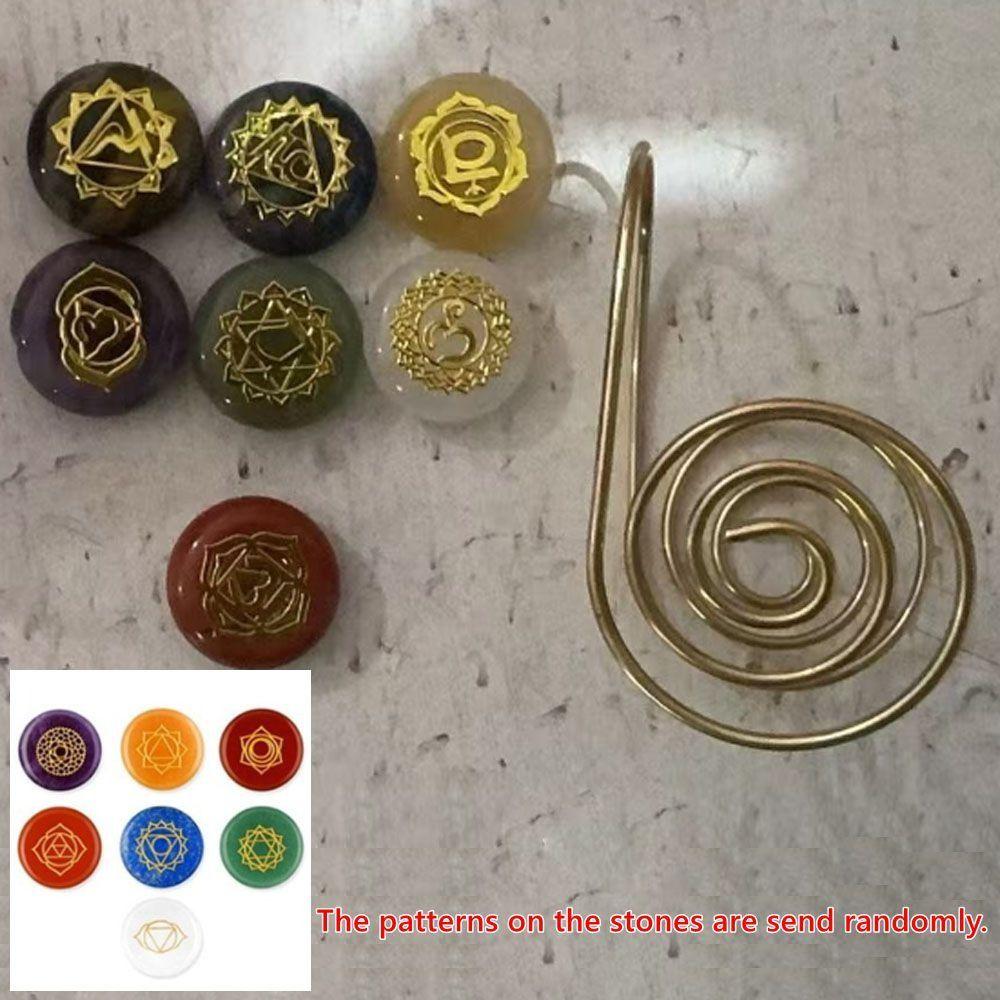 Портативное медное кольцо на ладонь, спираль энергии Рэйки, кольцо для руки для медитации и энергетического исцеления