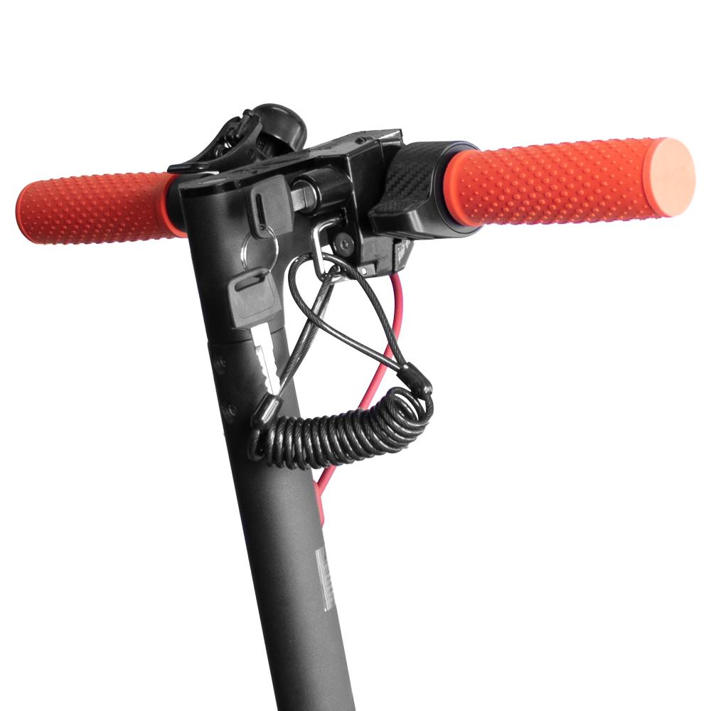 Замок для шлема, противоугонный электрический скутер для Xiaomi M365 Pro 1S Pro2 Mi3, защитный замок для шлема с 2 ключами и инструментом для установки