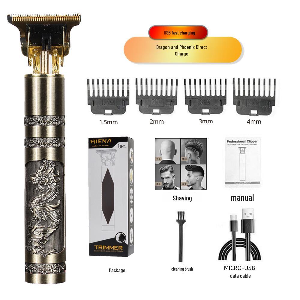 Профессиональная электрическая машинка для стрижки волос T9 для дома - Трансграничное бритье и карвинг