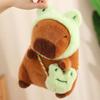 Frog Capibara Anime Fluffty Toy Rabbit Capybara Plush Doll  Christmas Toy