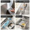 Foldable Kitchen Sink Filter Rack for Kitchen Waste, Leftover Food, Leftovers, Dishwashing Basin Water Garbage Draining Basket