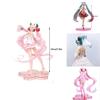 Adorable Hatsune Miku Cartoon Virtual Singer Action Figure Stunningly Crafted Collectible
