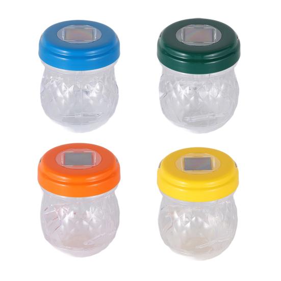 2/4 шт. Уличная подвесная ловушка для ос на солнечной батарее, ловушка для шершней и пчел