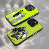T-Зеленый Юри Чехол для телефона iPhone 17,16,15,14,13,12,11 Plus,Pro Max,XS,Цветной Серебристый Черный Чехол