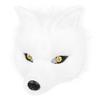 Finished plush canine mask, wolf head half-face mask, single head cosplay Wearable clothing
