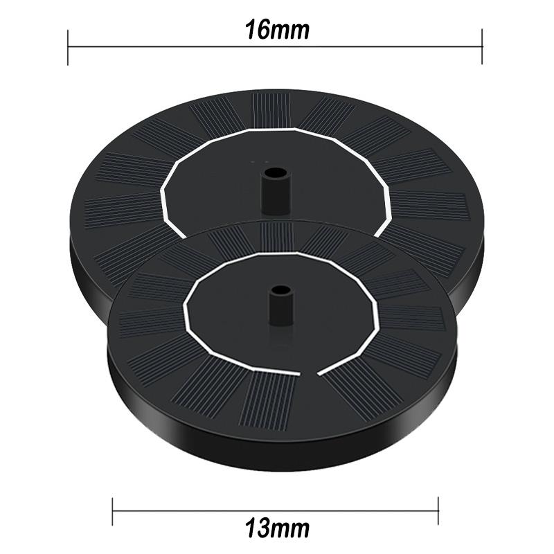 13см/16см Солнечный насос для фонтана Энергосберегающий набор для полива растений Солнечный фонтан Солнечная панель Фонтан для птиц Садовый фонтан для улицы