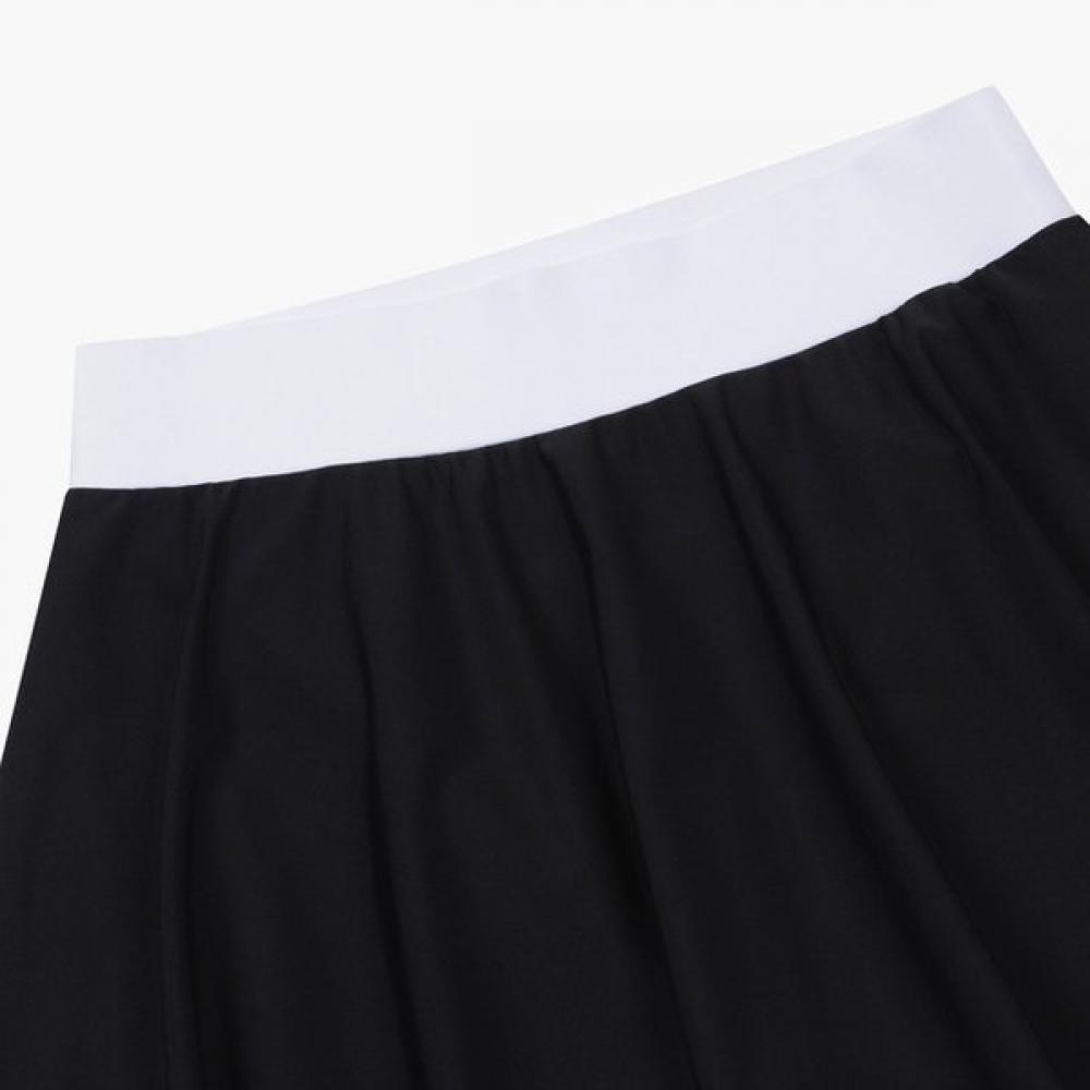 Le Coq Sportif Skirt With Shorts Black Qp222ssk54