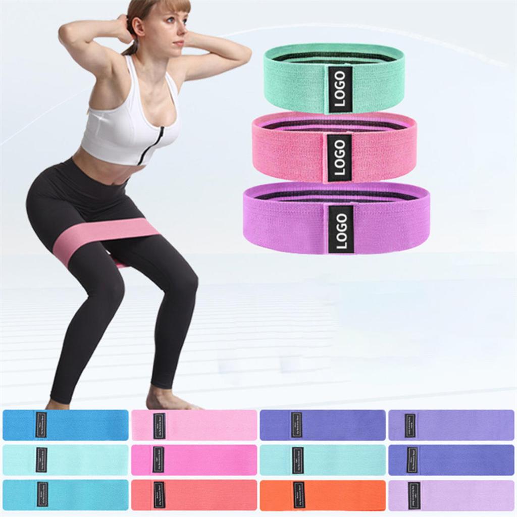 Portable Resistance Band Women's Squat Hips Tension Band Gym Yoga Equipment Tension Band Slim Legs Hands Elastic Circle