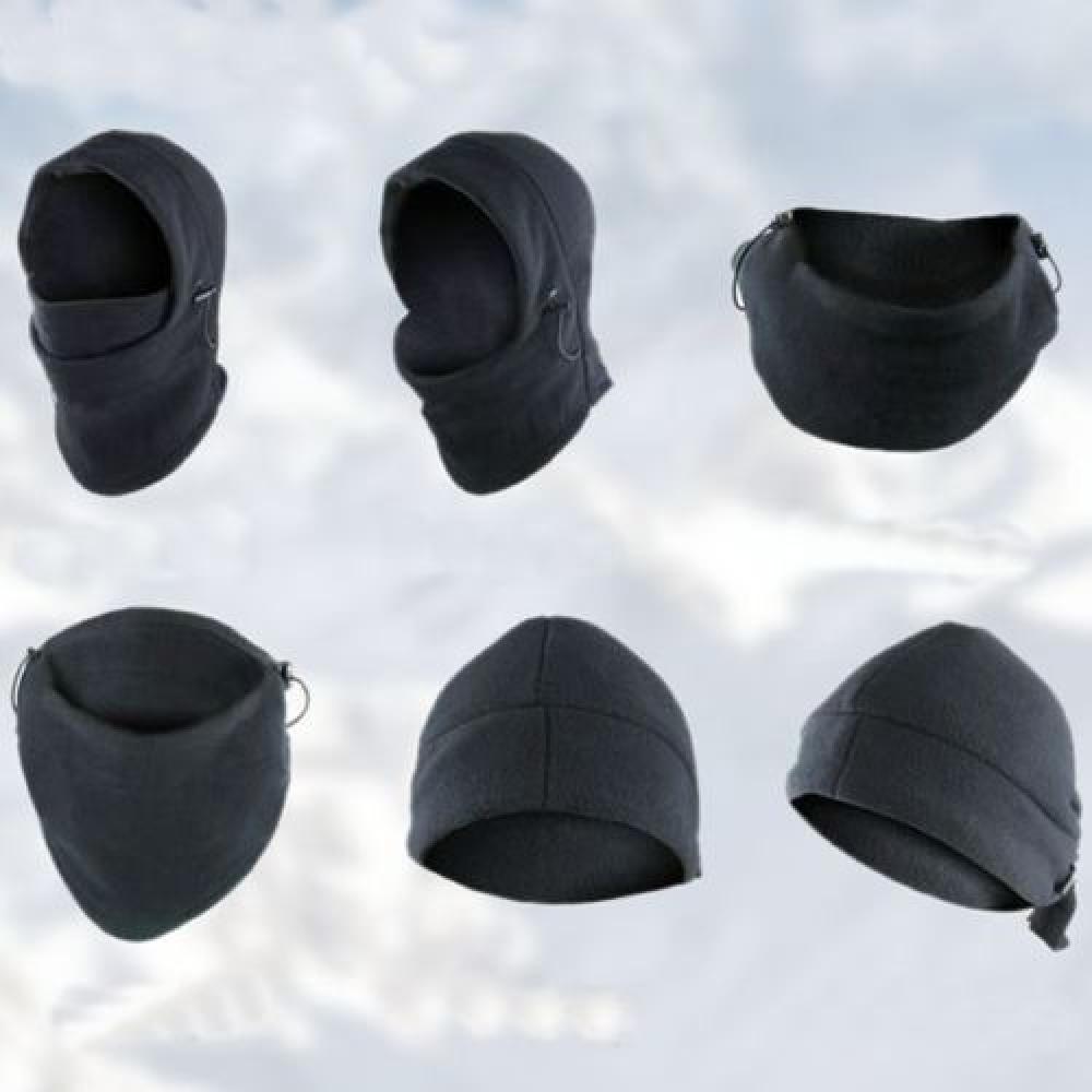 Теплый капюшон спортивный 6 в 1 флисовый шарф балаклавы маска для лица
