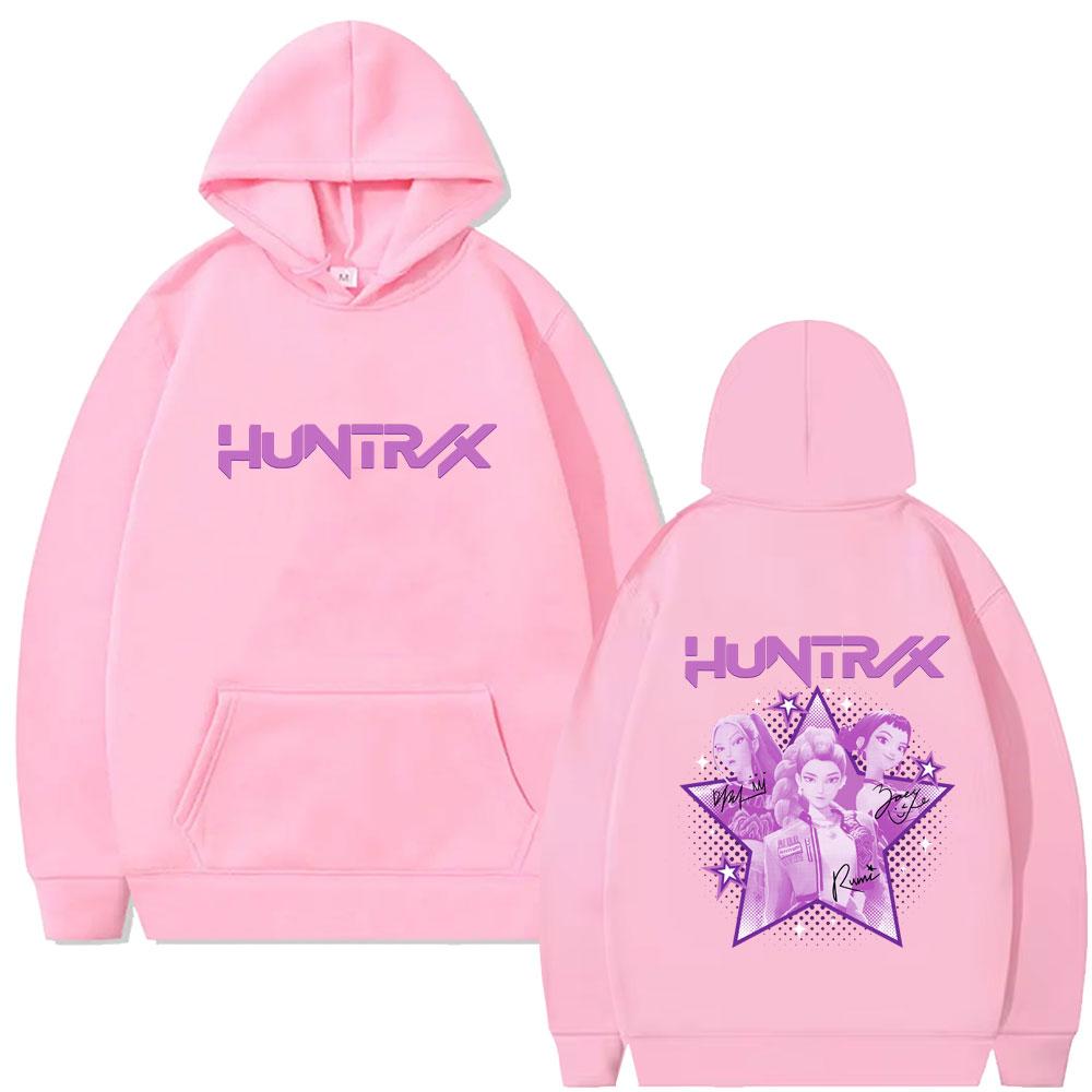 K-pop Толстовка Охотники на демонов Руми Мира Зои Графическая толстовка Мужская Женская Одежда Толстовки оверсайз Мужской Винтажный Пуловер