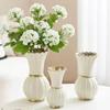Ваза Керамическая ваза Европейская классическая ваза Домашняя гостиница Цветочная композиция Модный орнамент Ваза