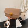 Fashion Bag Women's High Sense 2025 Early Spring New Simple Retro Casual Shoulder Bag Casual Messenger Small Square Bag