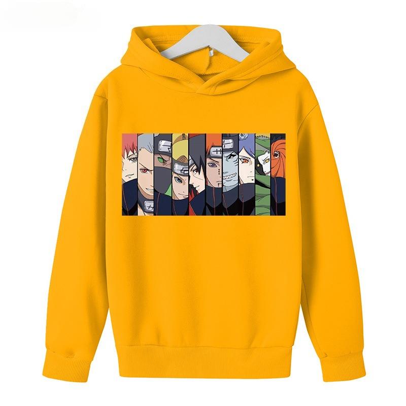 Fire Shadow Series Winter Casual Warm Hoodie Fashionable Printed Soft Children's Hoodies