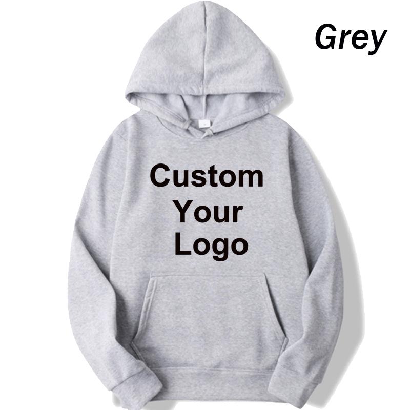 Custom Your Logo DIY12 Hoodies Men Women Customize Any Design Style Print Sweatshirt Hooded Streetwear