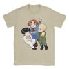 Унисекс Женский Новое Поступление Hetalia Державы Оси Футболка Хлопок Футболки Одежда